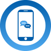 Text savings card